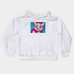 Magical Sailor Piggy Kids Hoodie